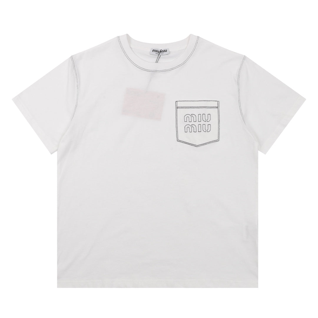 LuxluxHouse Best Quality Clothes Miu Miu T-shirt