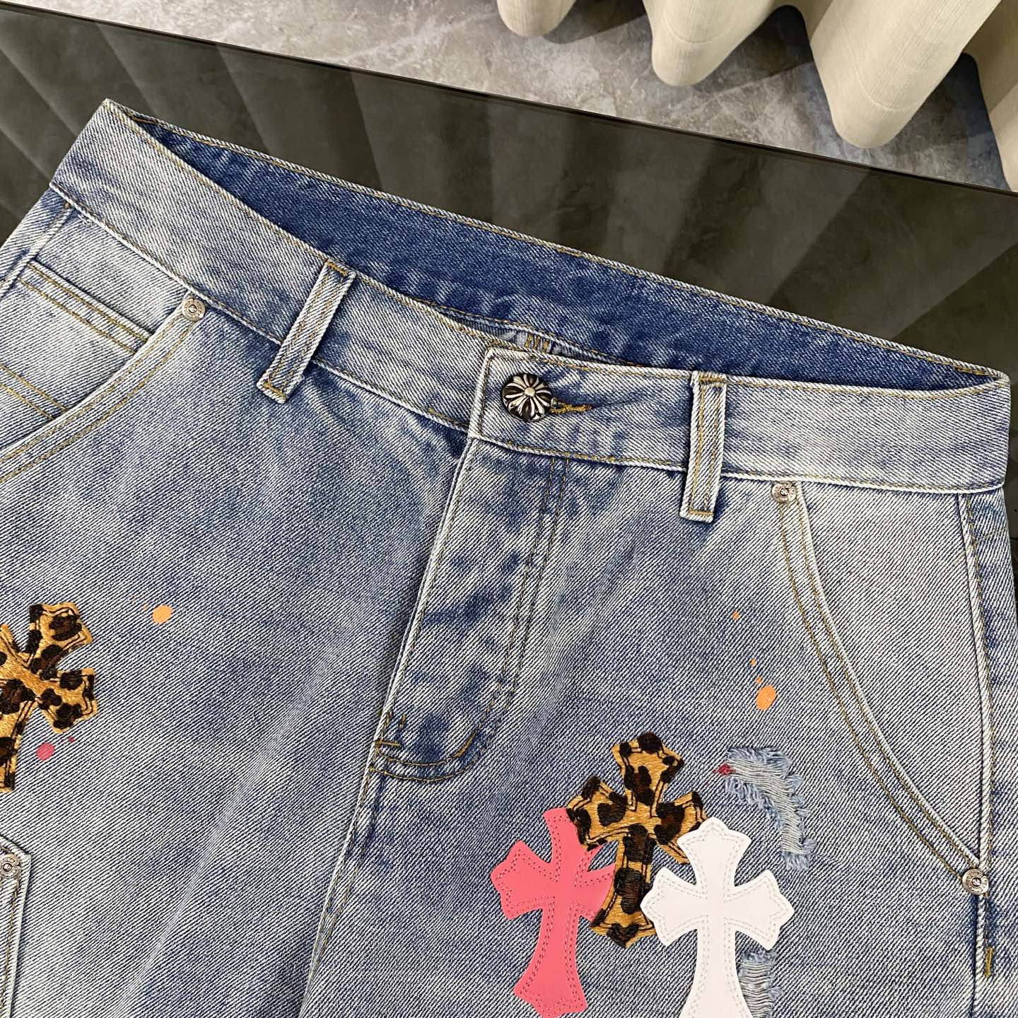 LuxluxHouse Best Quality Clothes Pants Chrome Hearts