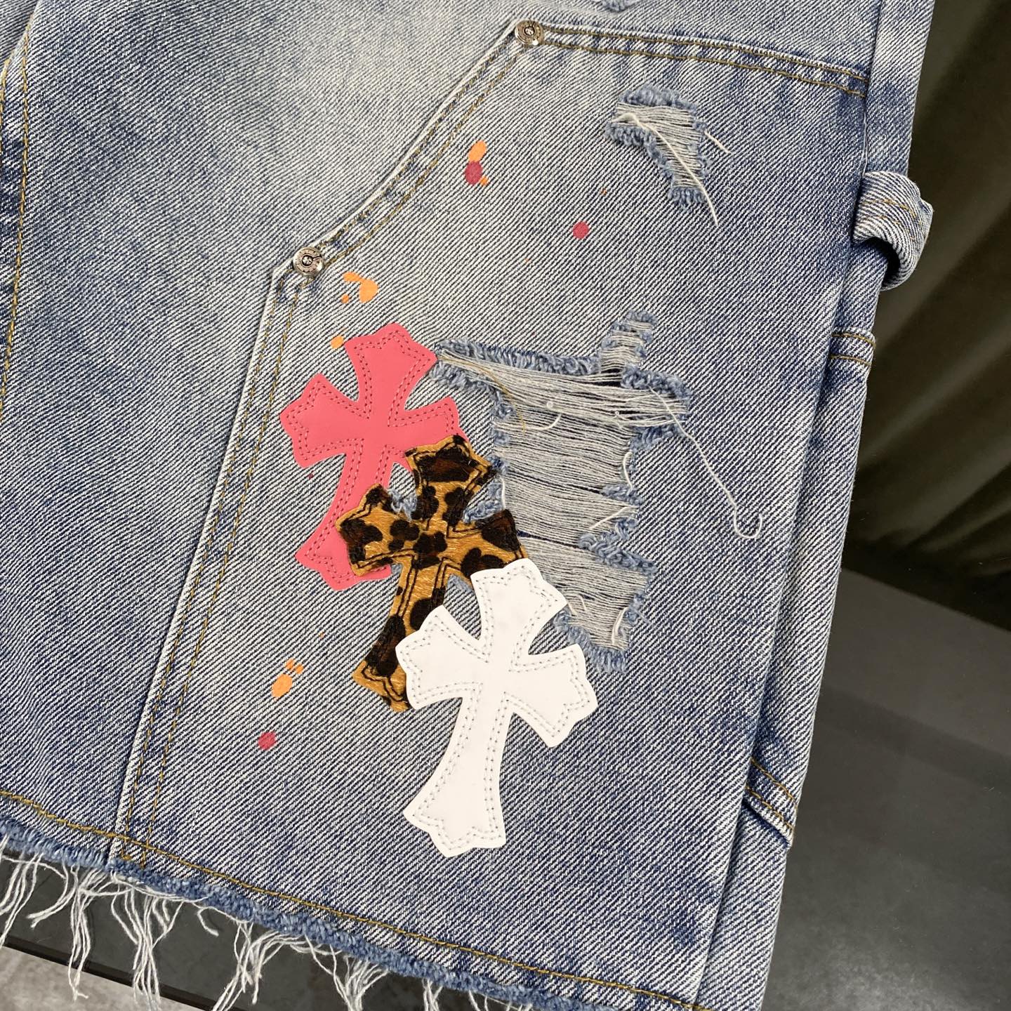 LuxluxHouse Best Quality Clothes Pants Chrome Hearts