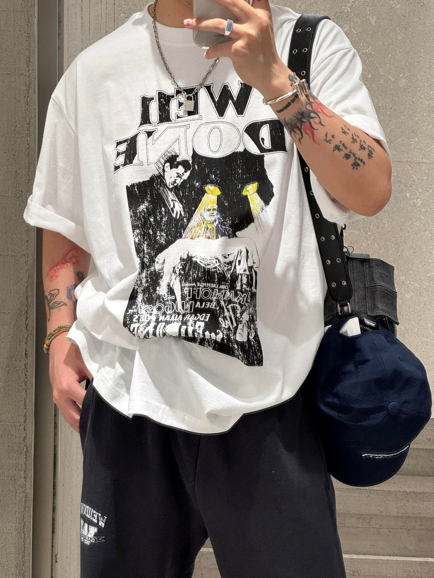 LuxluxHouse Best Quality Clothes T-shirt WE11DONE