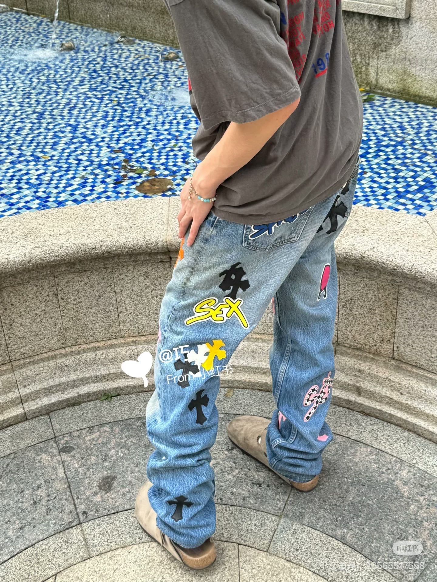 LuxluxHouse Best Quality Clothes Pants Chrome Hearts