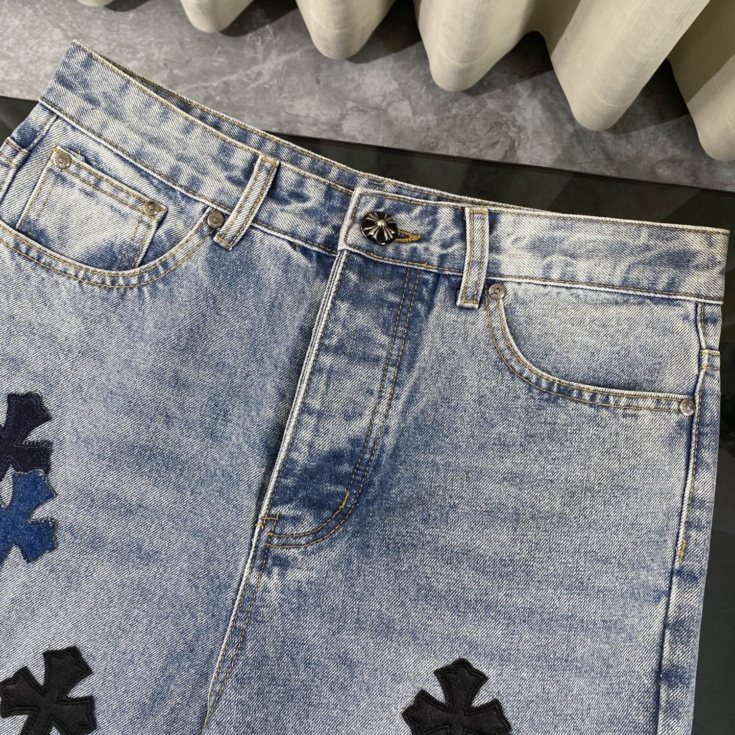 LuxluxHouse Best Quality Clothes Pants Chrome Hearts