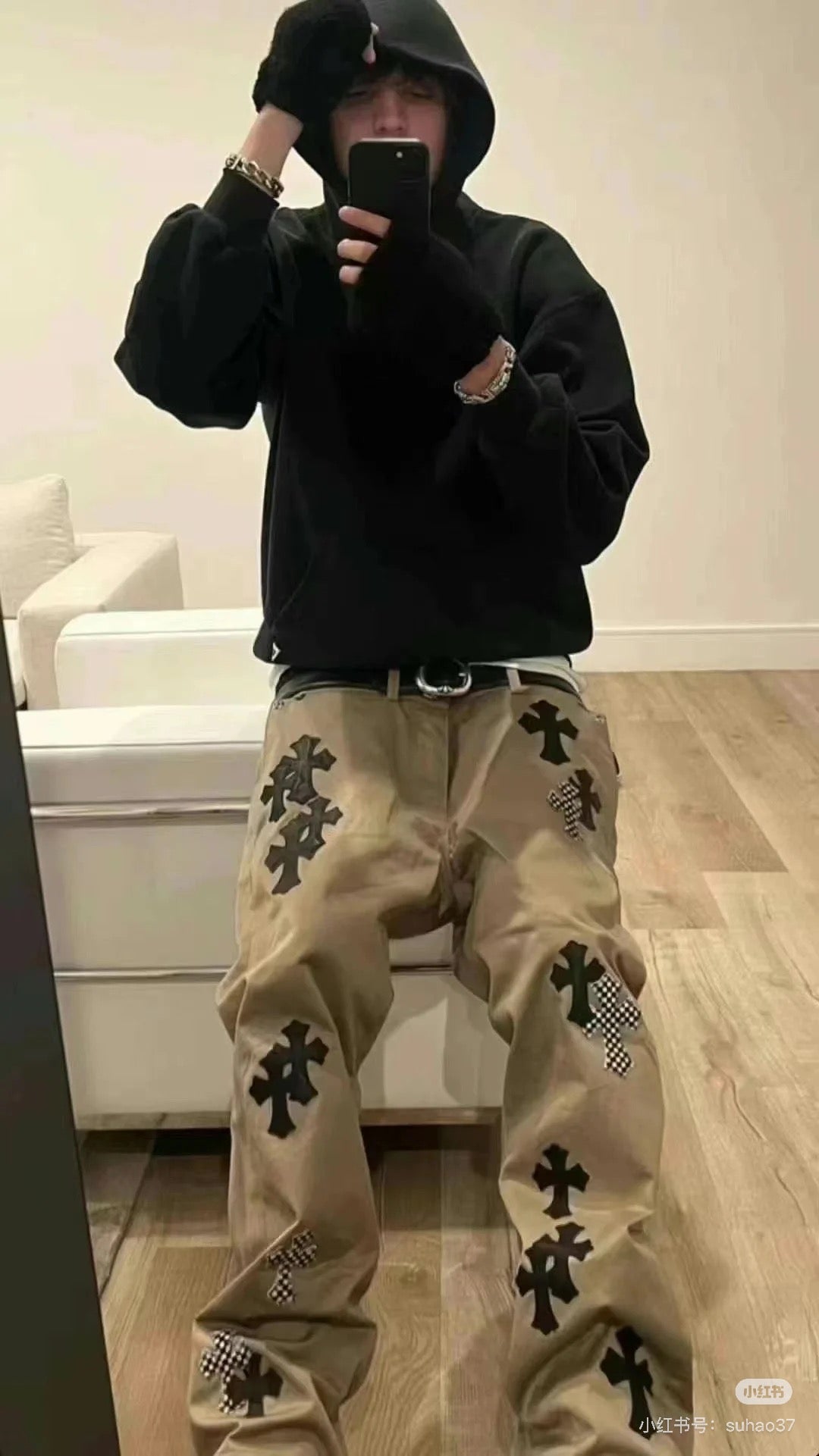 LuxluxHouse Best Quality Clothes Pants Chrome Hearts