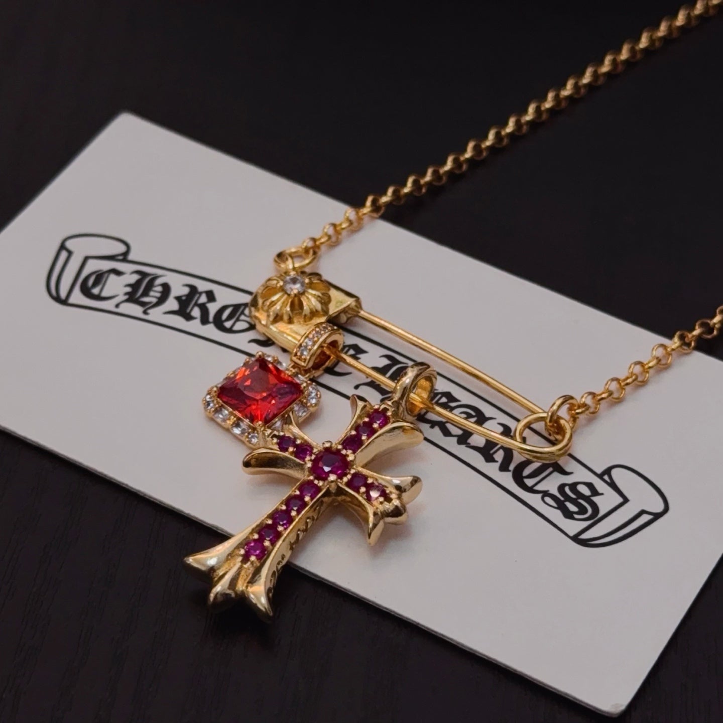 LuxluxHouse Best Quality Accessories Necklace Chrome Hearts