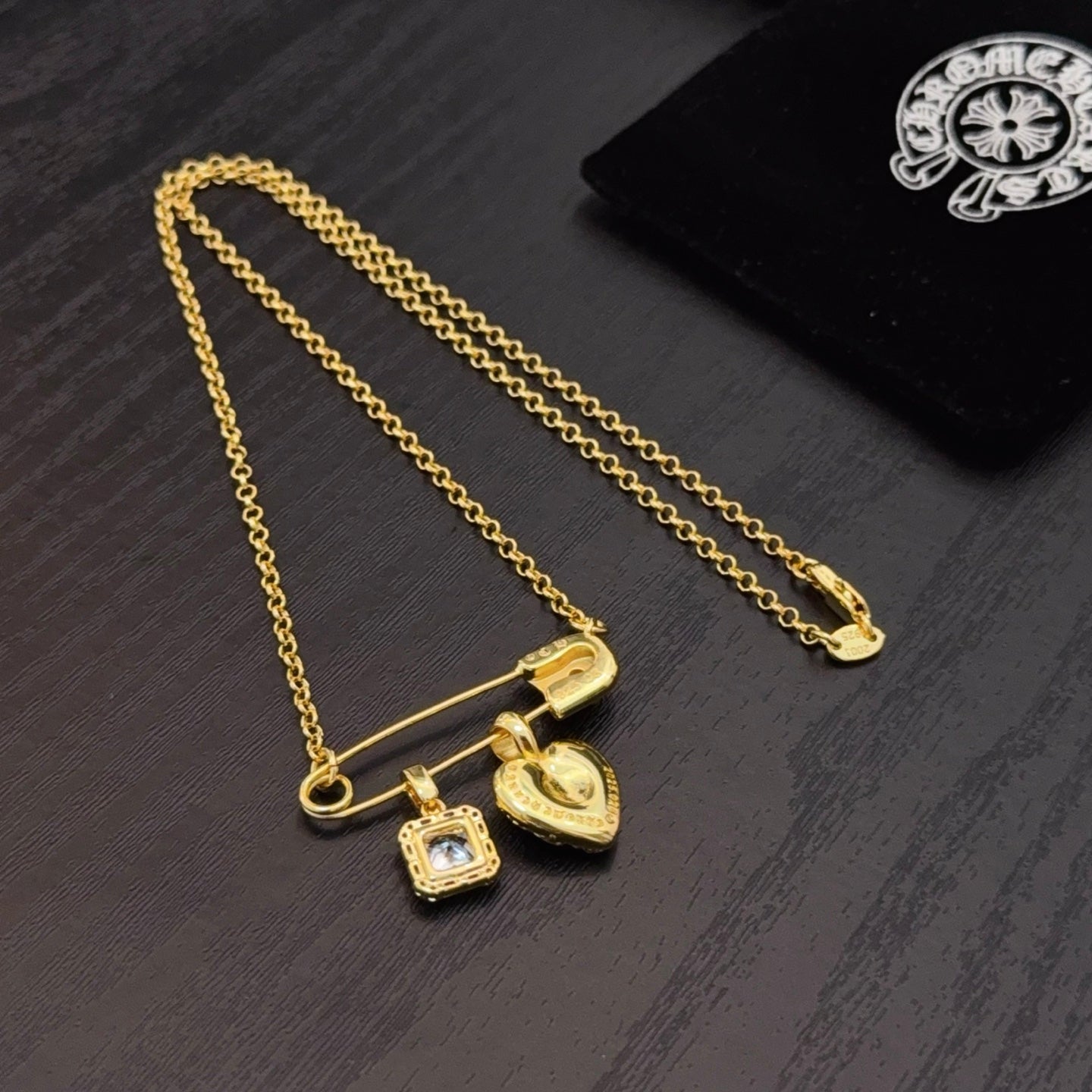 LuxluxHouse Best Quality Accessories Necklace Chrome Hearts