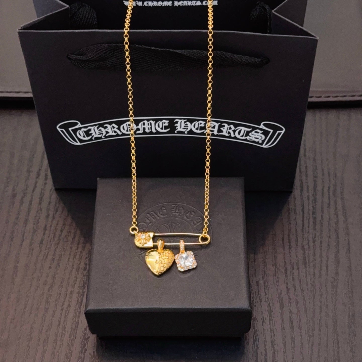 LuxluxHouse Best Quality Accessories Necklace Chrome Hearts