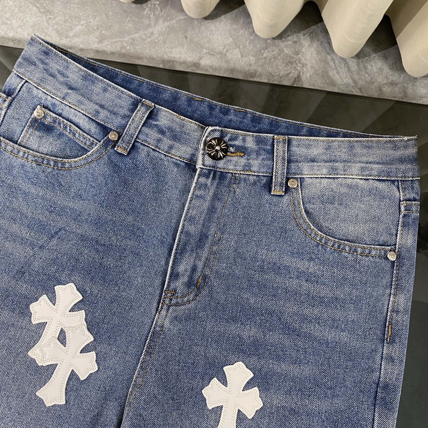LuxluxHouse Best Quality Clothes Pants Chrome Hearts