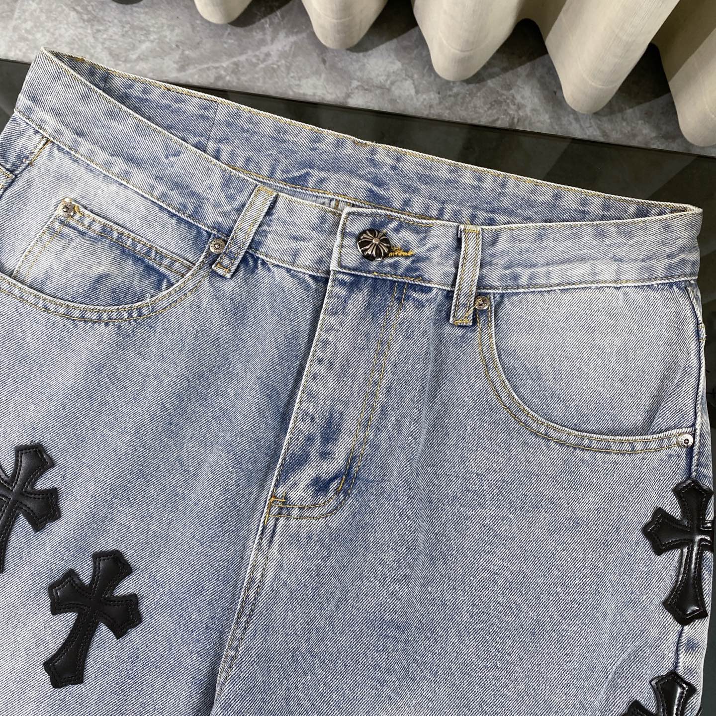 LuxluxHouse Best Quality Clothes Pants Chrome Hearts