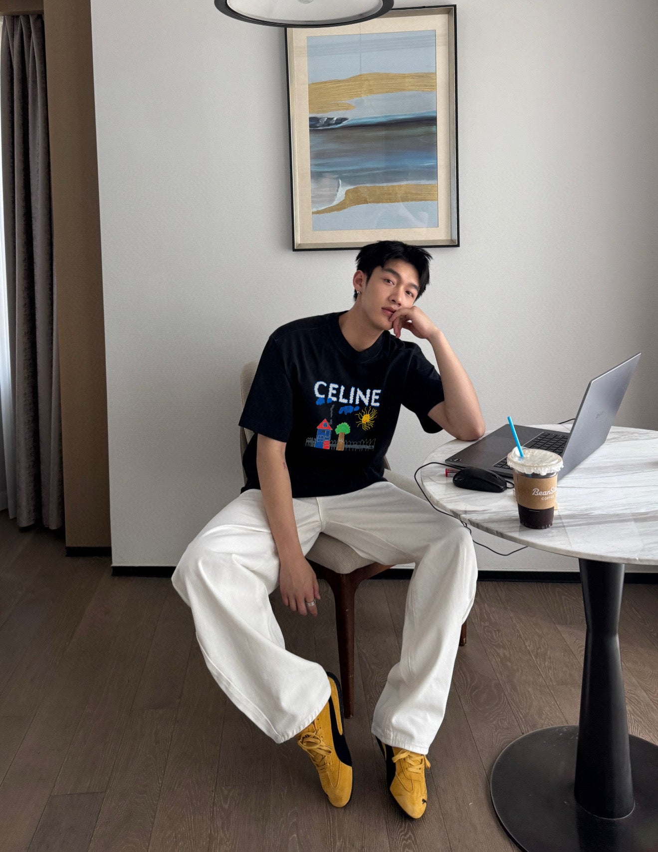 LuxluxHouse Best Quality Clothes T-shirt Celine