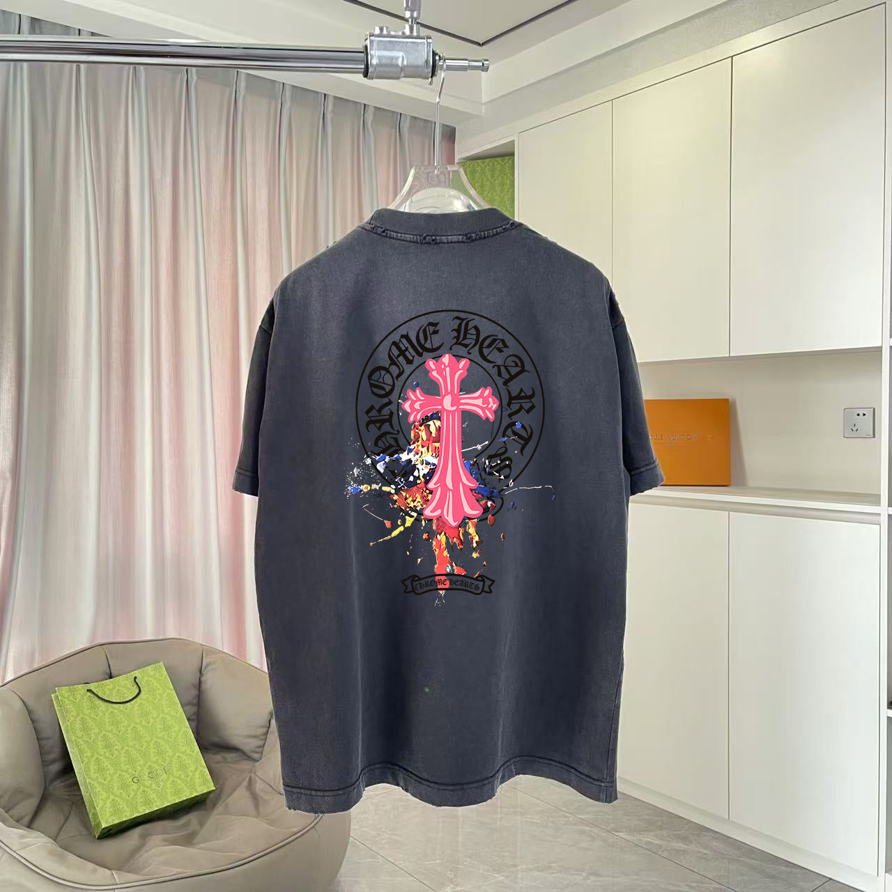 LuxluxHouse Best Quality Clothes Chrome Hearts T-shirt