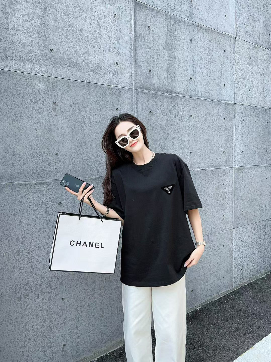 LuxluxHouse Best Quality Clothes T-shirt Prada