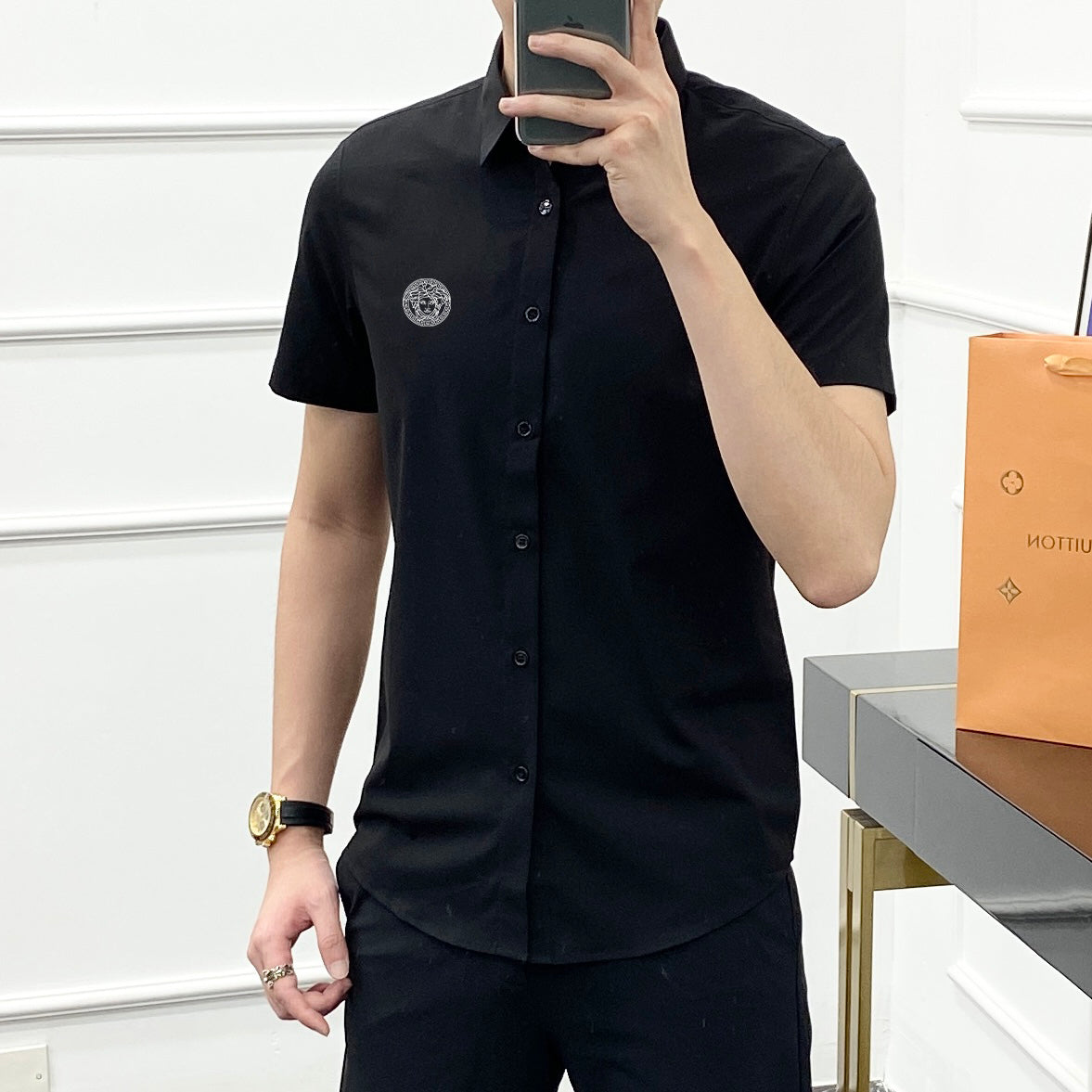 LuxluxHouse Best Quality Clothes Shirts&Polo Versace