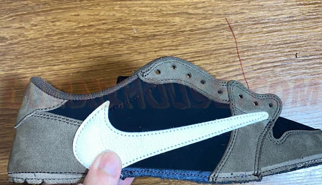 Travis Scott x Air Jordan 1 Low Mocha - Development Notes 3 Louis Vuitton