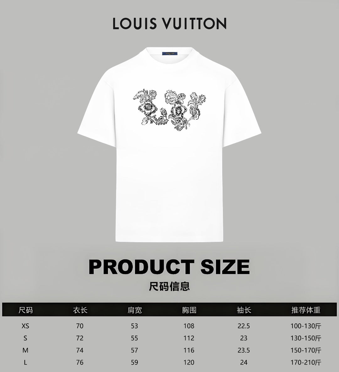 LuxluxHouse Best Quality Clothes T-shirt Louis Vuitton