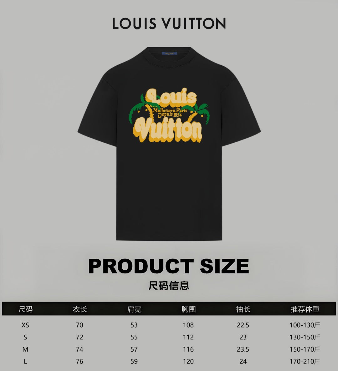 LuxluxHouse Best Quality Clothes T-shirt Louis Vuitton