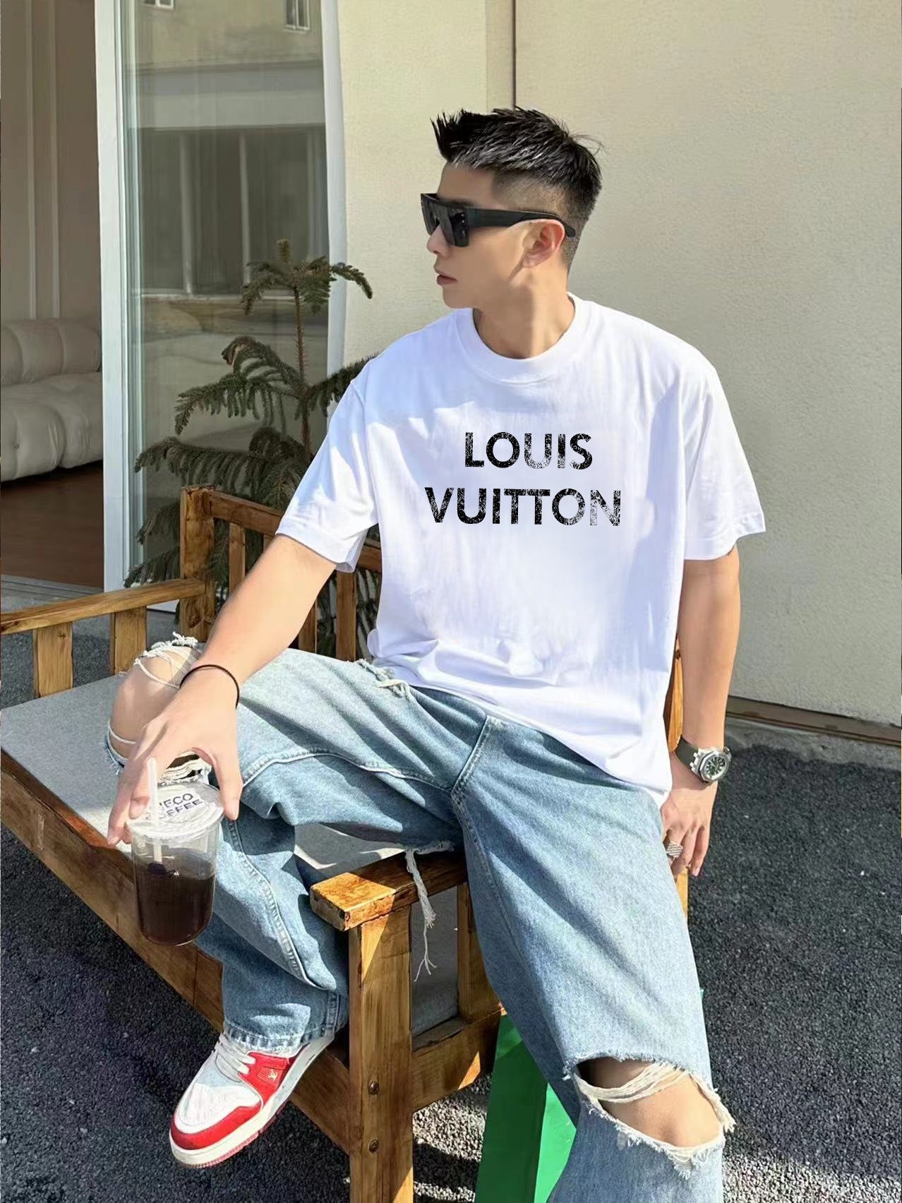 LuxluxHouse Best Quality Clothes T-shirt Louis Vuitton