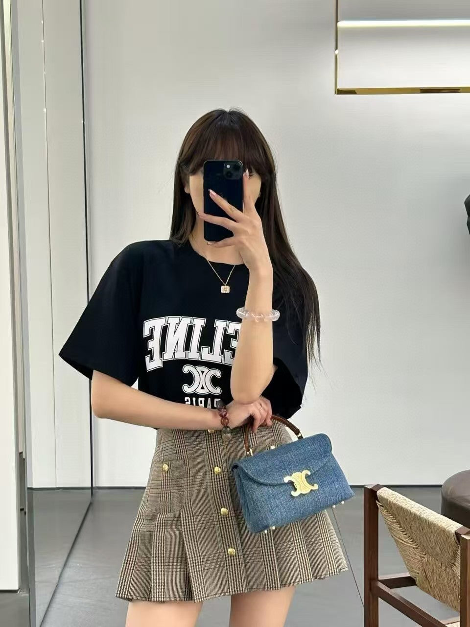 LuxluxHouse Best Quality Clothes T-shirt Celine