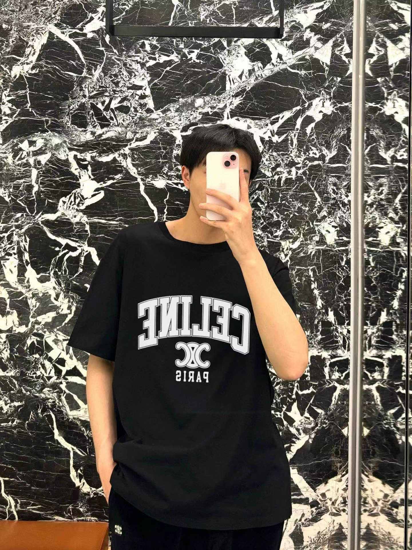 LuxluxHouse Best Quality Clothes T-shirt Celine
